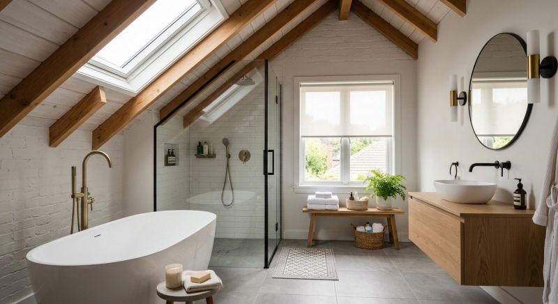 Attic Bathroom Remodeling in Stowe, VT