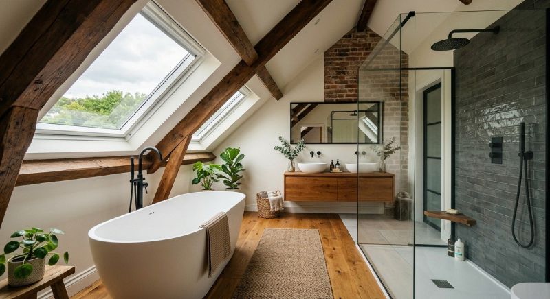 Attic Bathroom Remodeling in Stowe, VT