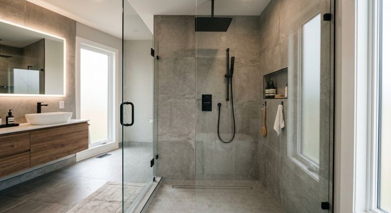 Shower Enlargement in Marshfield, VT