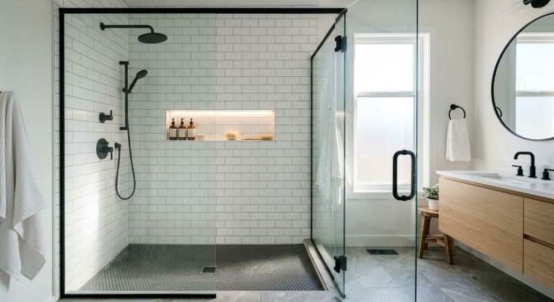Shower Renovation in Huntington, VT