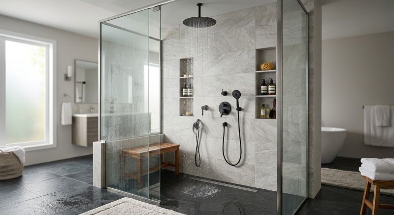 Shower Renovation in Morrisville, VT