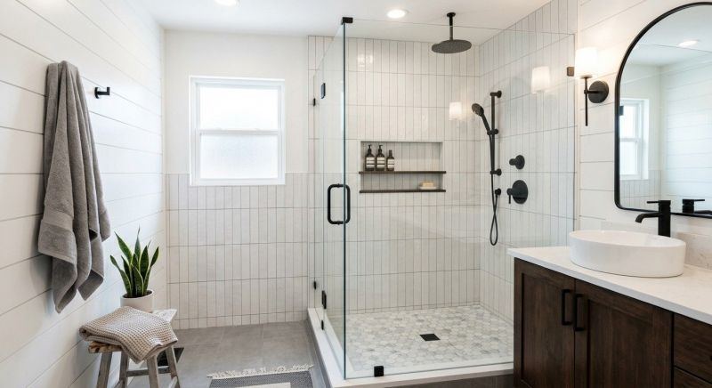 Shower Renovation in Washington County, VT