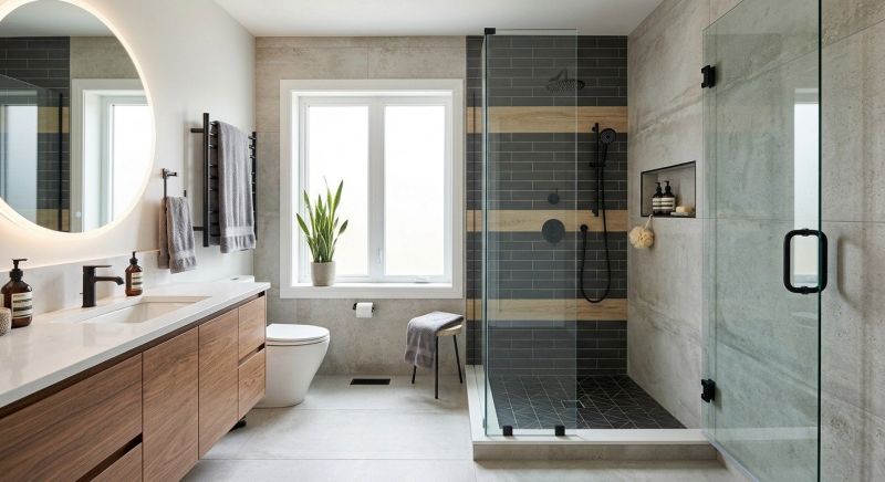Tub To Shower Conversion in Jeffersonville, VT