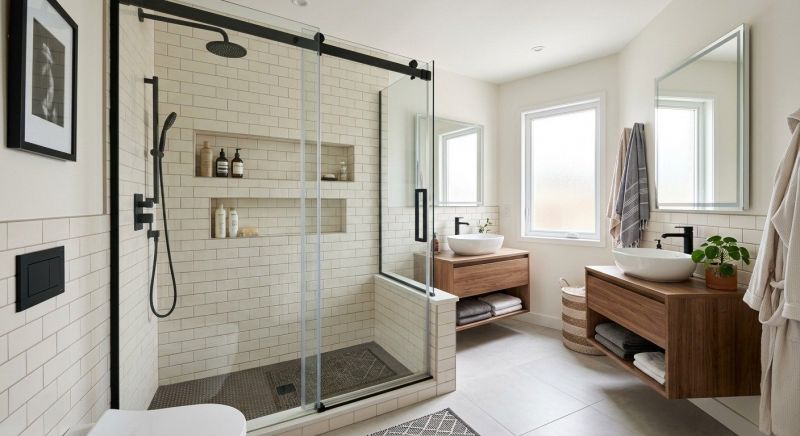 Tub To Shower Conversion in Waitsfield, VT