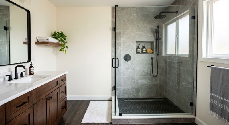 Tub To Shower Conversion in Waterbury, VT